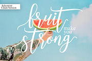 Adasmine Clean & Textured Script, a Script Font by Studio design (Thumbnail 8 of 22)