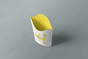 French Fries Mockup, a Product Mockup by PixelVoyager (Thumbnail 4 of 6)