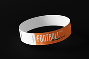 Football Match Wristband Template, a Stationery Template by DesignCrest (Thumbnail 2 of 8)