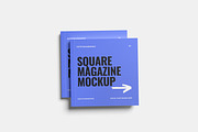Square Book Mockup, a Books & Magazine Mockup by Afif_studio (Thumbnail 4 of 5)