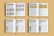 Academic Planner With Calendar, a Stationery Template by MightyDesign (Thumbnail 3 of 7)