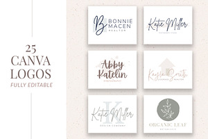 SALE! Canva Logo Templates
