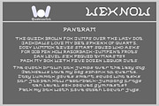 Wireless World font, a Font by weknow (Thumbnail 6 of 8)