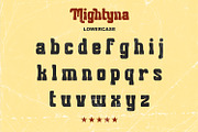 Migthyna - Retro Display Font, a Serif Font by Rishsketch (Thumbnail 10 of 14)