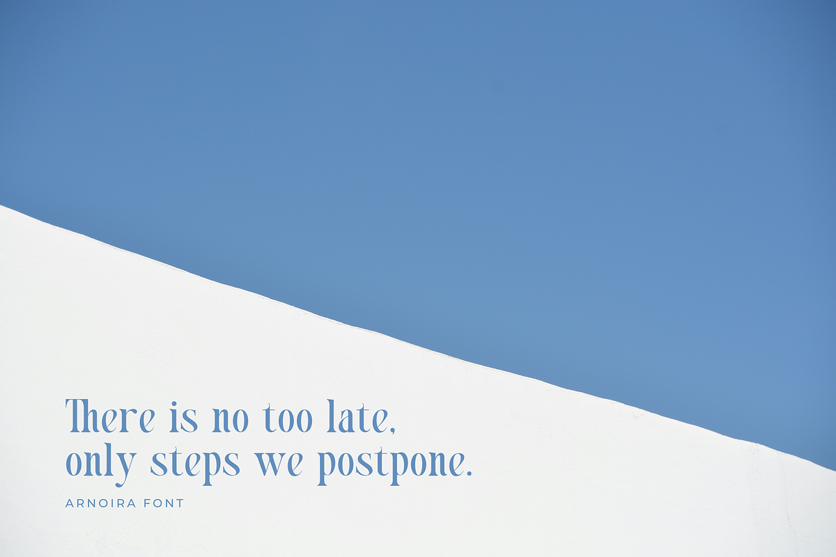 Arnoira, a Serif Font by Rahagita Studio (Photo 6 of 11)
