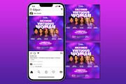 Virtuous Women Conference Flyer Temp, a Social Media Template by church flyer templates (Thumbnail 2 of 10)