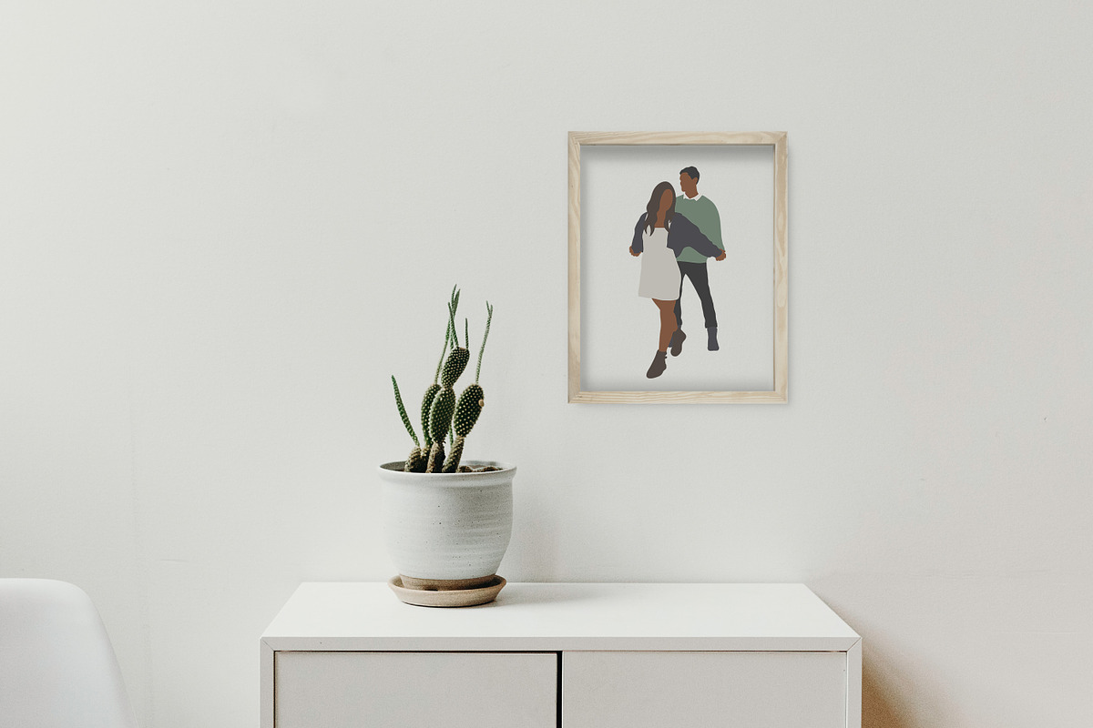 Love couples clipart Valentine's Day, a Person Illustration by ApetekMarket (Photo 2 of 5)
