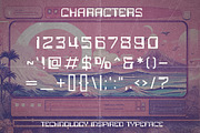 Digital Dreamer | 1980s CPU Font, a Sans Serif Font by HipFonts (Thumbnail 10 of 11)
