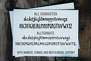 Scratch Ink - A Handwritten Condesed, a Font by Wellscript Studio (Thumbnail 10 of 10)