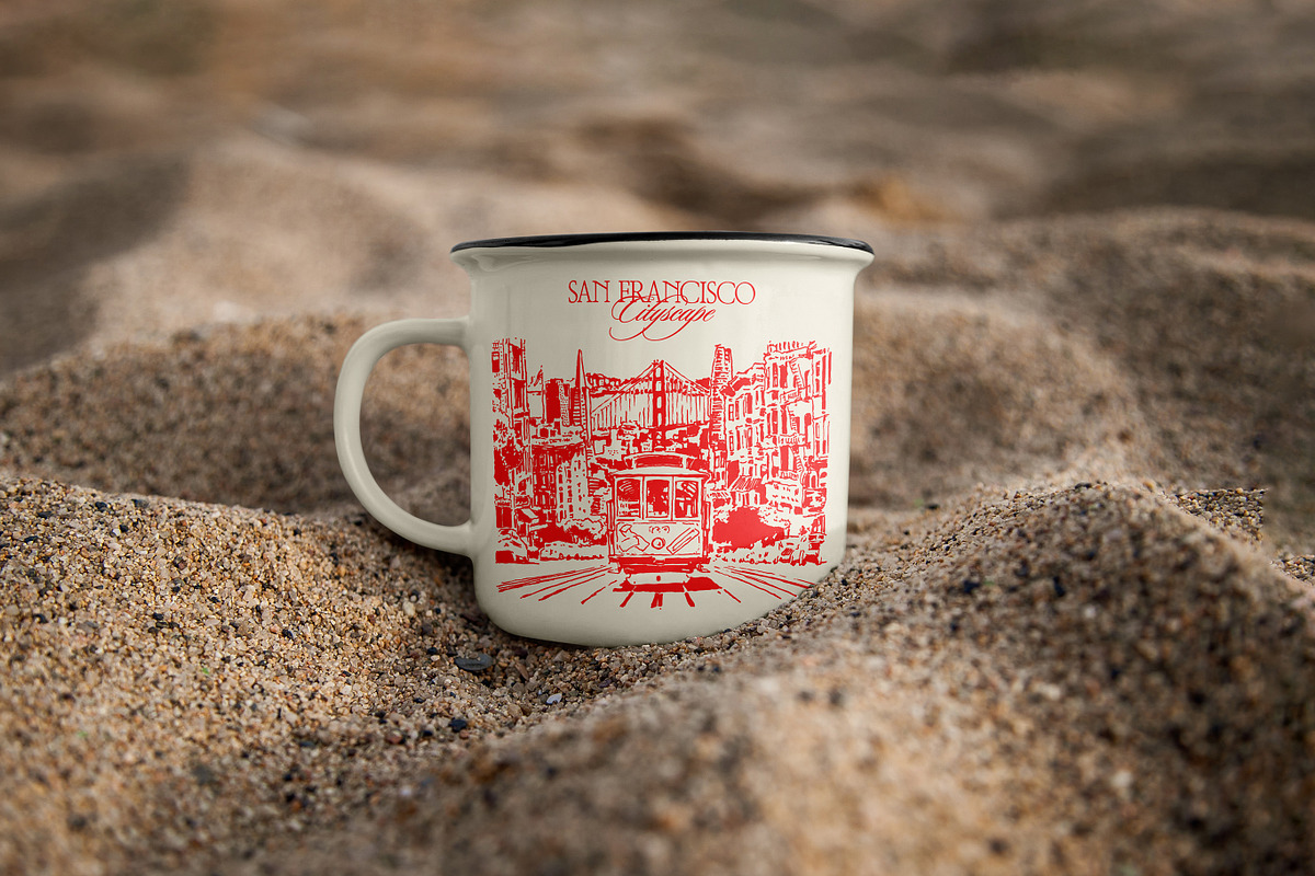 San Francisco Cityscape, a Work Illustration by TheMountBirdStudio (Photo 6 of 6)