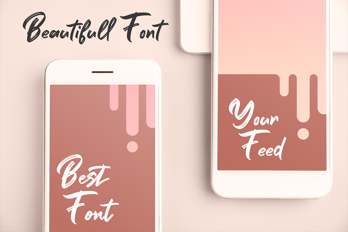 Khattab Brush Font | Font Duo preview 4