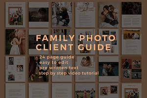 Family Photography Client Magazine