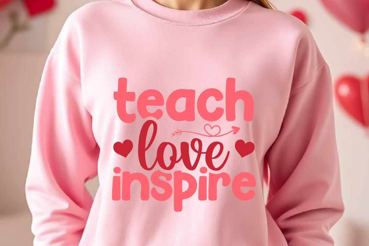 Valentine’s Day Teacher SVG Bundle, an Object Graphic by EllaMaiyaali (Photo 2 of 7)