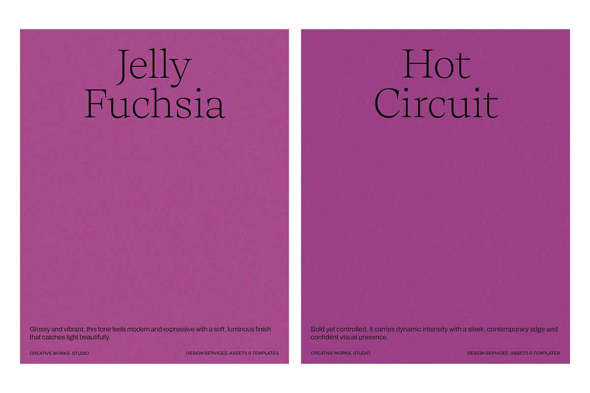 6 Electric Fuchsia Grain Backgrounds, a Texture Graphic by CREATIVE WORKS. (Photo 3 of 5)