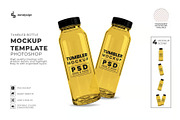 Tumbler Bottle Mockup Template, a Household Mockup by DesignRushMarket (Thumbnail 1 of 5)