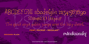 Pscruf™, a Font by MINDCANDY (Thumbnail 1 of 2)