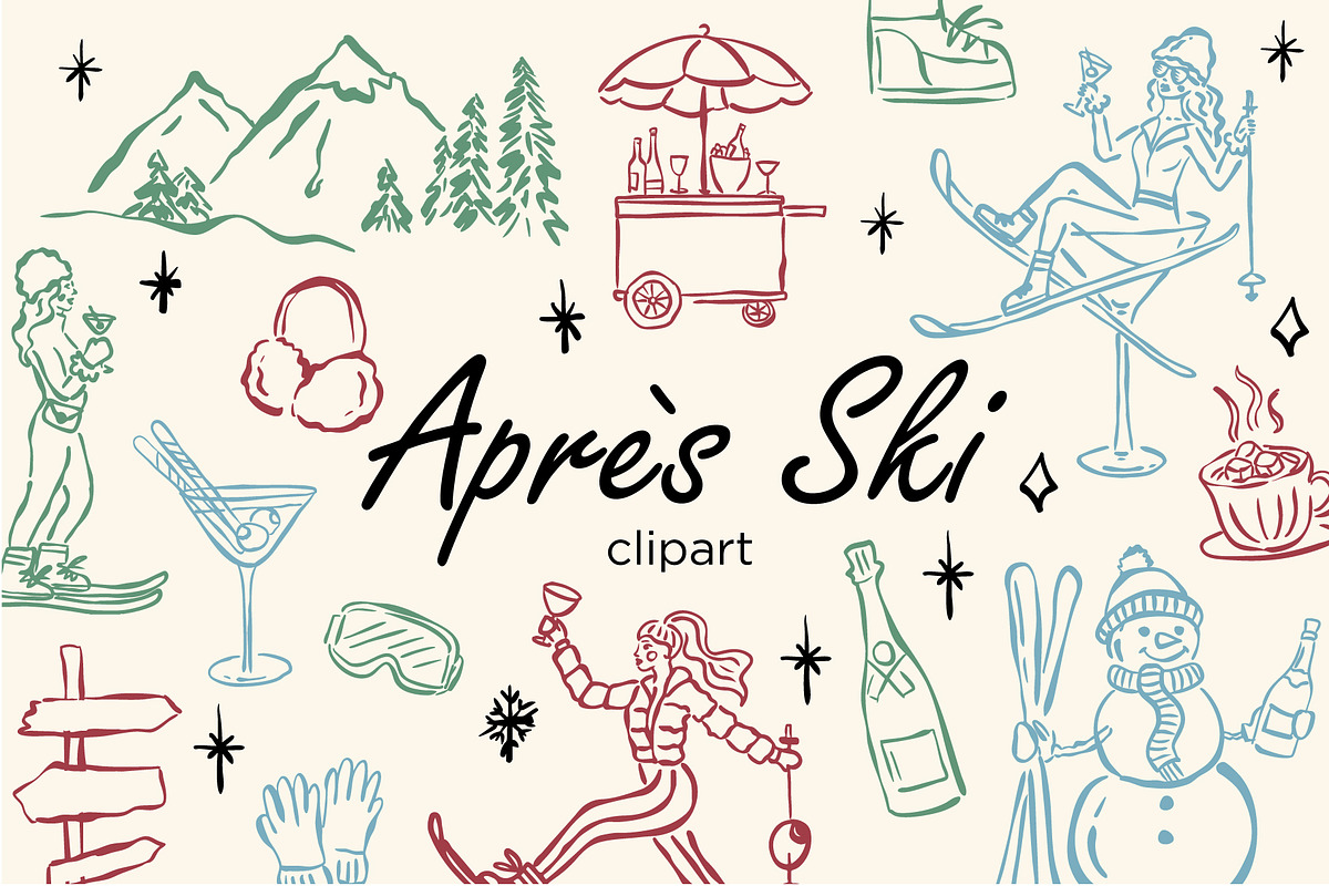 Après-Ski Clipart, an Object Illustration by Teresa Art Store (Photo 1 of 7)