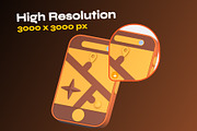 Adventure & Camping 3D Icon Pack, a Furniture 3D Model by orenjidesign (Thumbnail 3 of 8)