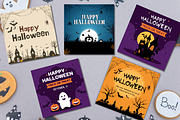 Halloween Card Bundle PNG Pack, an Object Graphic by Smillyy Threads (Thumbnail 1 of 7)