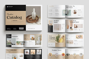 Product Catalog Template Landscape, a Brochure Template by Cleffon_Graphic_Studio