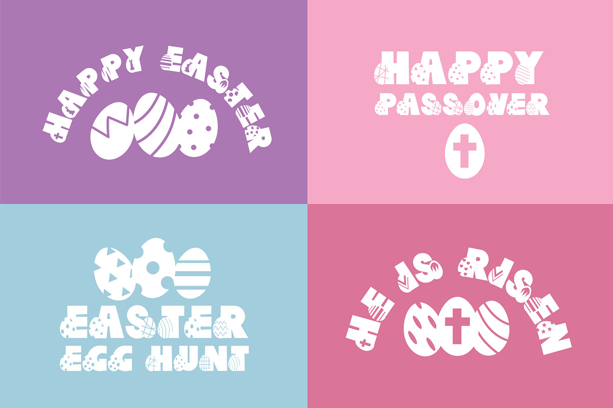 Eastery, a Font by caocastudio (Photo 4 of 4)