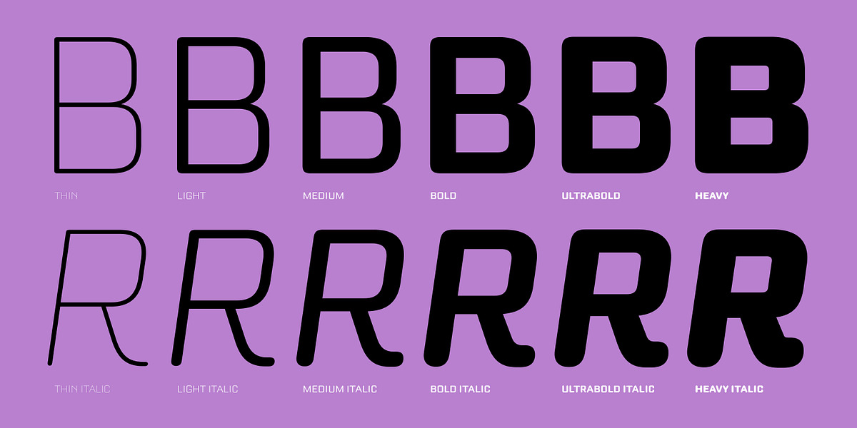 Bourgeois Rounded, a Sans Serif Font by Barnbrook Fonts (Photo 6 of 9)