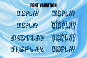 Dynamic Drips – Liquid Display Font, a Font by PutraCetol Studio (Thumbnail 3 of 11)