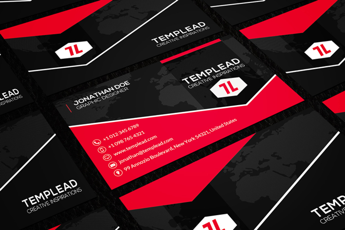 Corporate Business Card CM132, a Business Card Template by annozio (Photo 4 of 4)