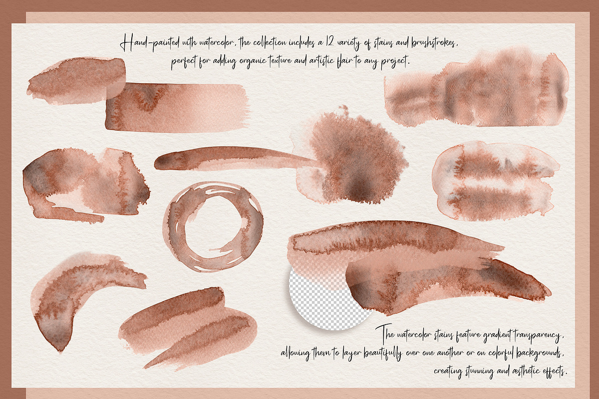 Mocha Mousse Watercolor Collection, a Graphic by Nadya Saen Art (Photo 5 of 12)