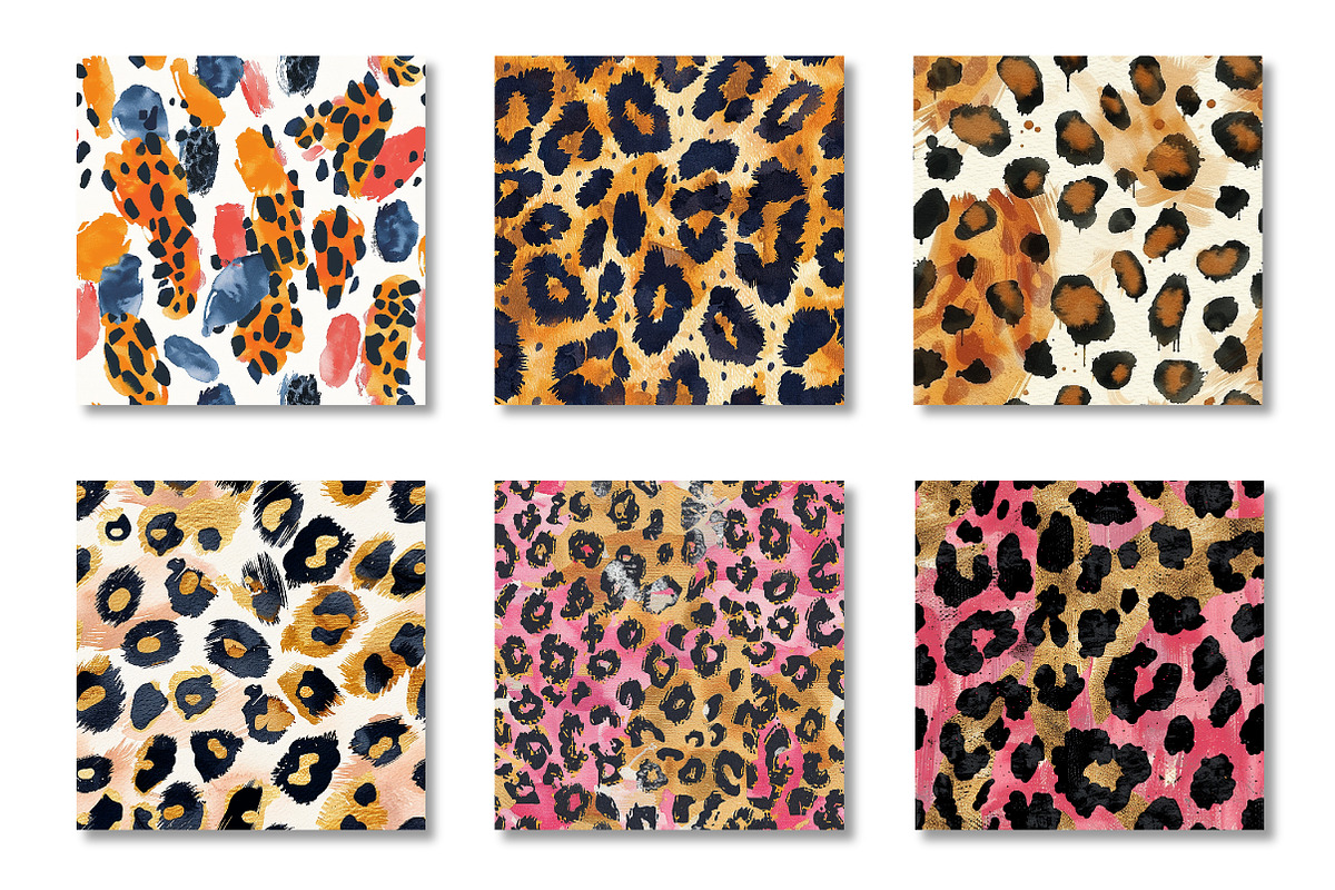 Pink Leopard Print Seamless Pattern, a Palette Add-On by Canvas Craft (Photo 3 of 9)