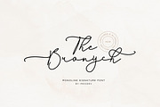 The Bronych - Handwritten Script, a Script Font by Imoodev (Thumbnail 1 of 5)