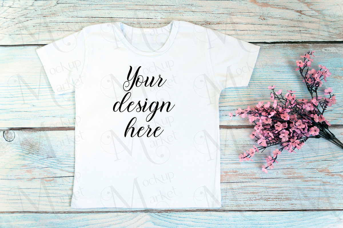 18 Kids White t-shirt Mockup bundle., a Print Template by MockupMarket (Photo 11 of 19)
