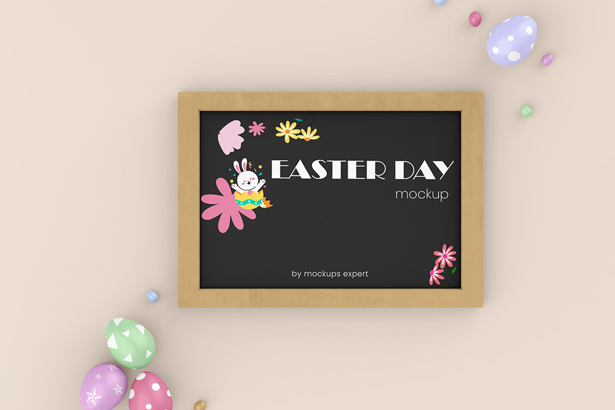 Easter Day Frame Mockups, a Mockup by Mockups Expert (Photo 2 of 5)