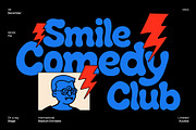 Slowley Font | Retro Bubble Font, a Handwritten Font by Koplexs Studio (Thumbnail 5 of 13)