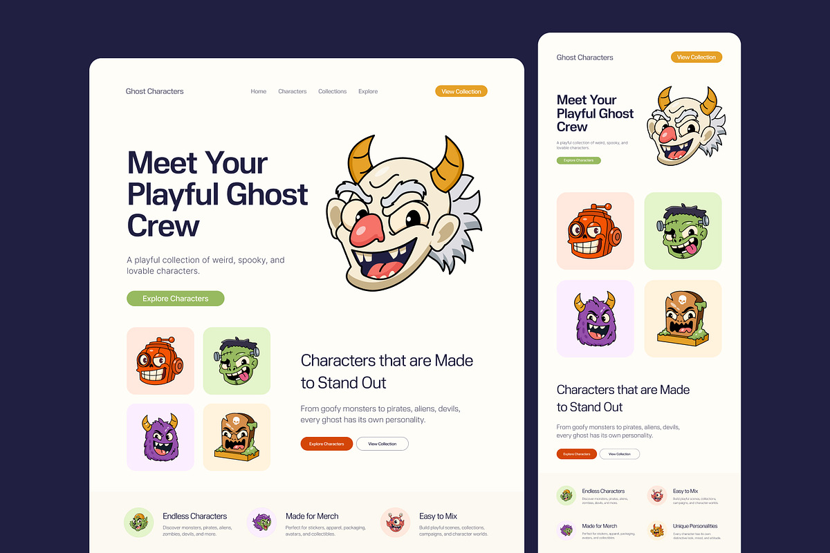 80 Ghost Illustration Bundle, a Seasonal Illustration by Brickclay (Photo 6 of 11)