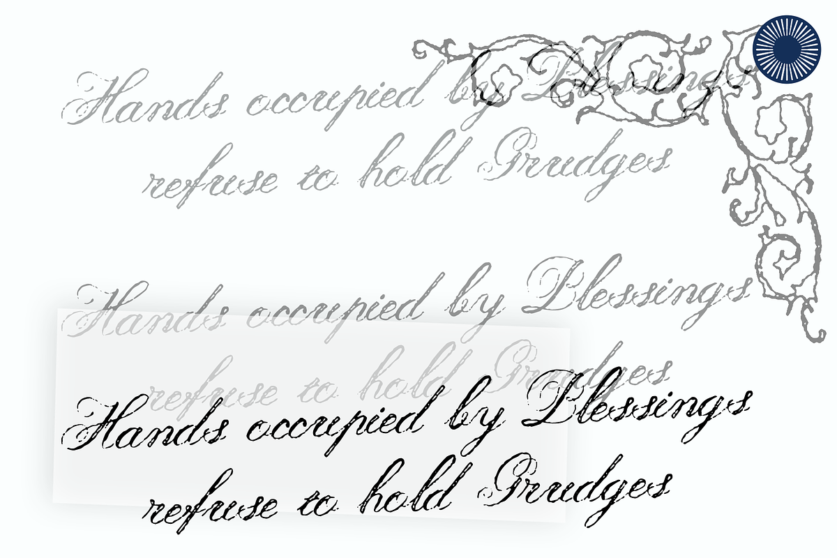 Old Ink Diary - Raw Ink Script, a Script Font by Setara Langit CreativeStd (Photo 4 of 11)