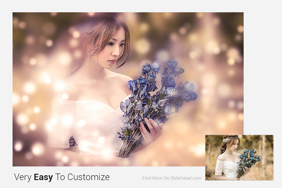 Soft Focus Photoshop Mockups, an Action Add-On by SlideSalad