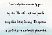 Monday | Script Font, a Handwritten Font by Scratchones (Thumbnail 3 of 8)