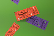 Halloween Party Ticket, a Card Template by graphicook (Thumbnail 3 of 3)