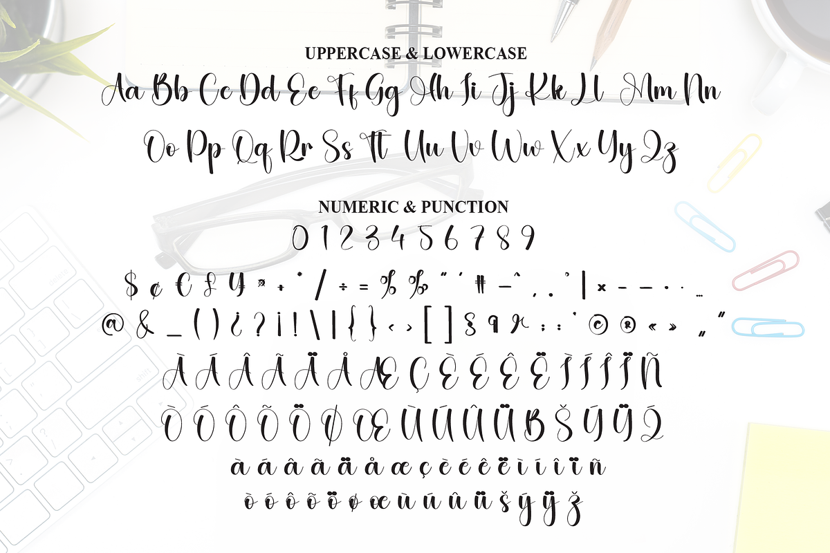 Happy Monday | Script Font, a Handwritten Font by Scratchones (Photo 7 of 8)