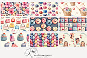 80 seamstress seamless pattern, a Pattern Graphic by Poppy Lane Studio (Thumbnail 9 of 11)