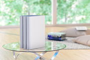 Mockup books in stylish living room, a Household Mockup by Daniel Megias (Thumbnail 2 of 2)
