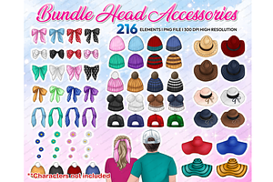 Bow Hat Clipart PNG Decorate people