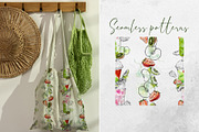 Green detox smoothies, a Food Illustration by MsFlaffy (Thumbnail 14 of 15)