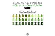 Procreate swatches for Christmas, a Palette Add-On by Artisan Craft (Thumbnail 6 of 9)