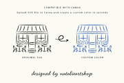 La Dolce Vita Hand-Draw Collection, an Object Illustration by NatalieArtShop (Thumbnail 14 of 14)