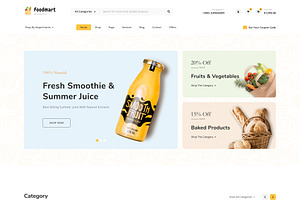 Foodmart - Grocery Website Template