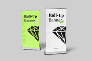Roll Up Banner Mockup, an Advertising Mockup by Pikachudesign (Thumbnail 4 of 5)