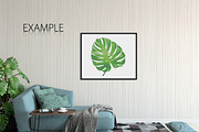 Wall & Frames Mockup - Bundle Vol 4, a Print Template by Yuri-U (Thumbnail 22 of 32)
