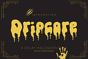 Dripcore, a Sans Serif Font by Dm Studio (Thumbnail 1 of 10)